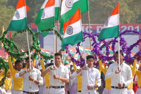 Tripura celebrates 66th Republic Day: 6 police, 1 fire services personnel receive Presidential medal 
